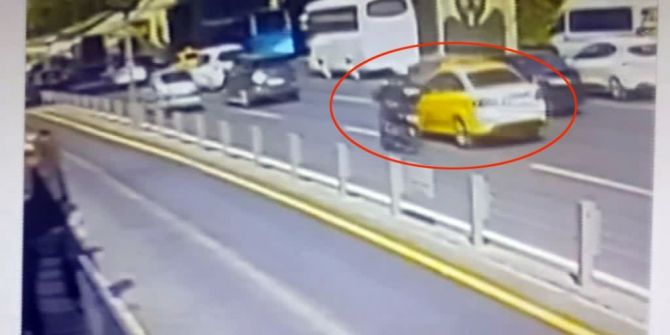 Trafikte Ölümüne Kavga Kamerada