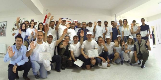 Afad Gönüllüleri Katılım Belgelerini Aldı