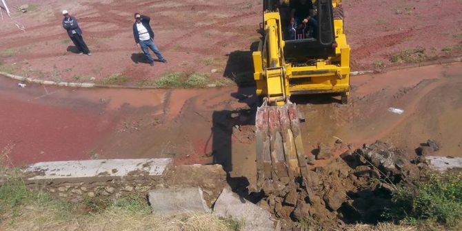 Simav Şehir Stadına Belediye Yardımı