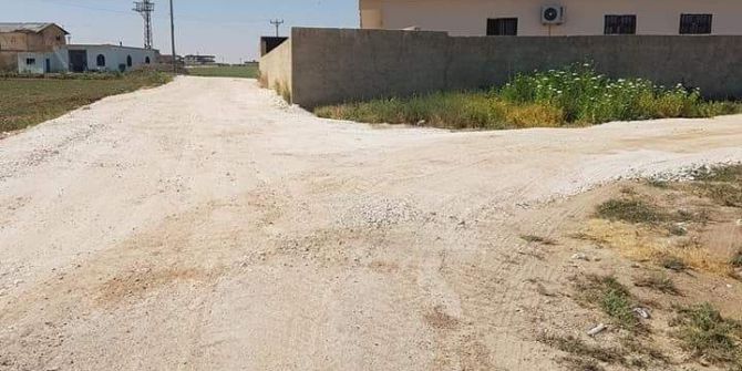 Akçakale’de Kırsal Mahallelerin Yol Çalışmaları Devam Ediyor