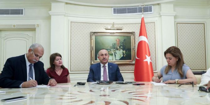 Bakan Çavuşoğlu Kuveyt Basınına Konuştu