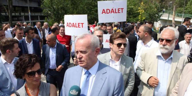 Chp Lideri Kemal Kılıçdaroğlu’nun Yürüyüşüne İstanbul’dan Destek