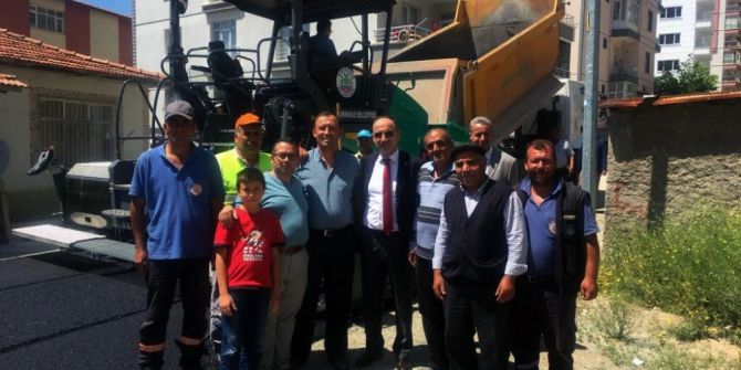 Asfalt Serici Çalışmalara Hız Kattı