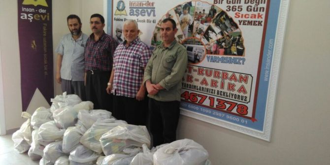 ’’İzmir’in Tek Aşevine Anlamlı Yardım