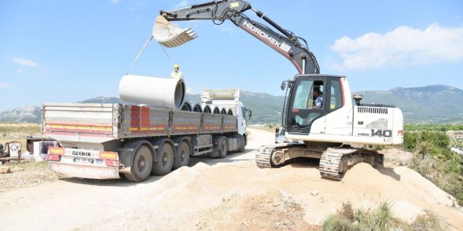 Sancaklıbozköy Bin 600 Metrelik Kanalizasyon Hattı