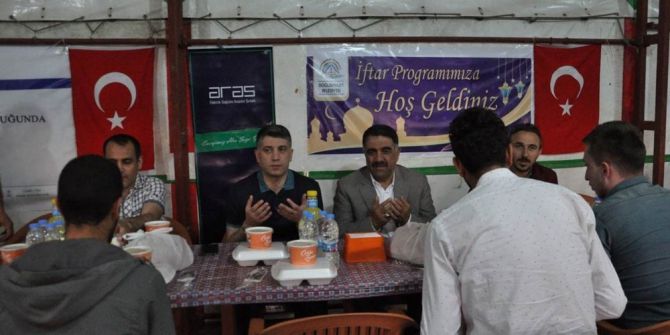 Aras Edaş Doğubayazıt’ta İftar Verdi