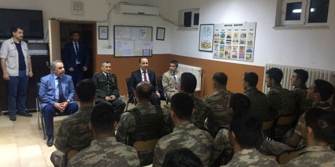 Vali Erin Terörle Mücadele Kahramanlarına Ziyaret Etti