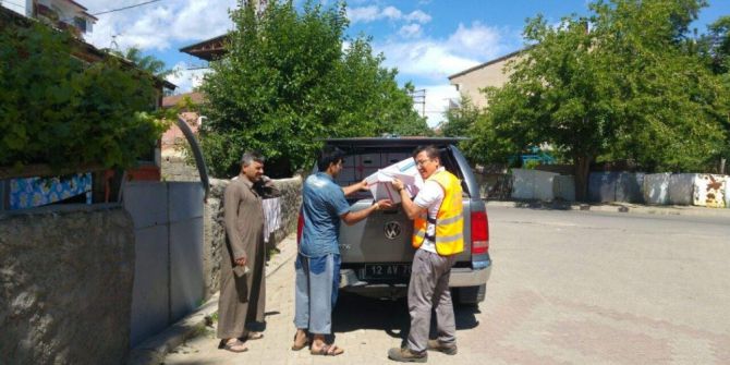 Afad’dan Suriyeli Ailelere Yardım