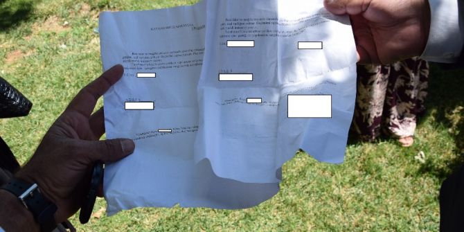 Viranşehir’de Yardım Dilekçelerinde Yüksek Ücret İddiası