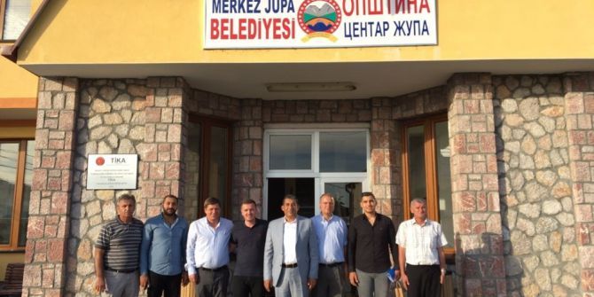 Makedonya’daki Türk Belediyesine Sürpriz Ziyaret