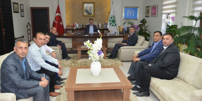 Şeker-iş Sendikası’ndan Başkan Hüseyin Akay’a Ziyaret