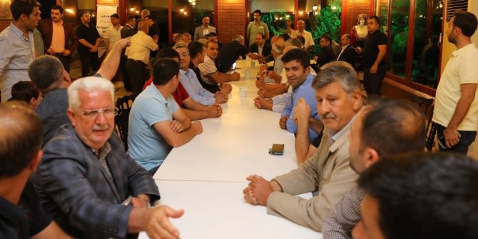 Başkan Çiftçi Bozova Esnafıyla Bir Araya Geldi