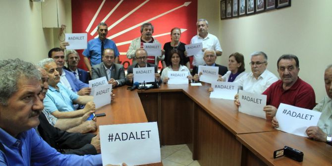 Chp Zonguldak İl Başkanlığı Adalet Çadırı Kuracak