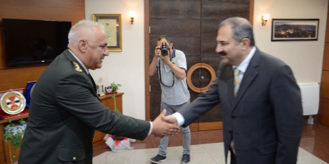 Jandarmadan Vali Kaban’a Ziyaret