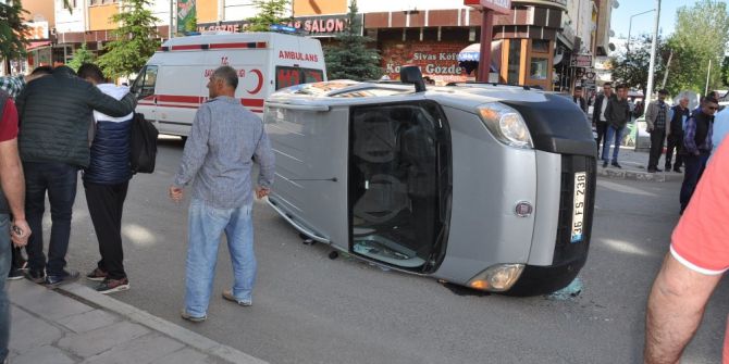 Kars’ta Trafik Kazası: 1 Yaralı