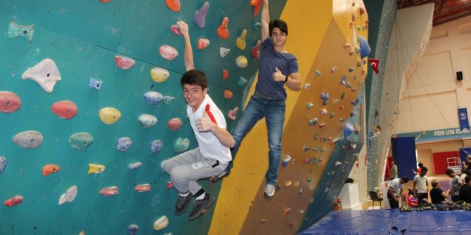 Olimpiyatlar İçin Tırmanıyorlar