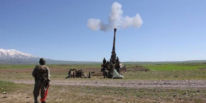 Tsk Ağır Silahlarla Atış Yaptı