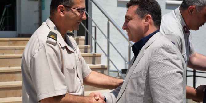 Başkan Bakıcı, İlçe Jandarma Komutanlığı’nı Ziyaret Etti