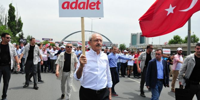 Chp’nin ‘Adalet Yürüyüşü’nün İlk Günü Tamamlandı