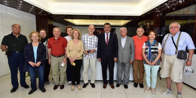 Robert Koleji 1967 Mezunları, Başkan Gürkan’ı Ziyaret Etti