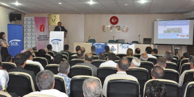 Erzurum Sosyal Güvenlik İl Müdürlüğü’nden Yapılandırma Semineri