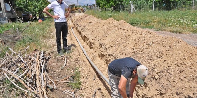 Gölbaşı Belediyesinden Alt Yapı Çalışması