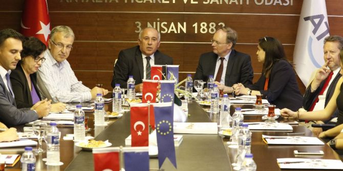 Ab Büyükelçisi Berger’den Atso’ya Ziyaret