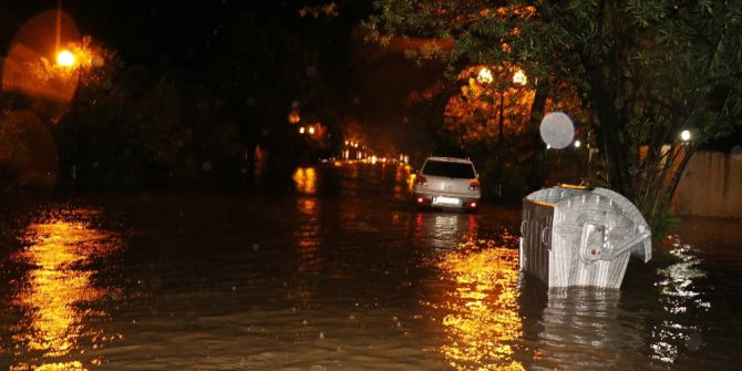 Abhazya’da Aşırı Yağışlar Su Baskınlarına Yol Açtı