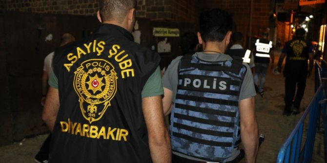 Diyarbakır’da Huzur Operasyonu