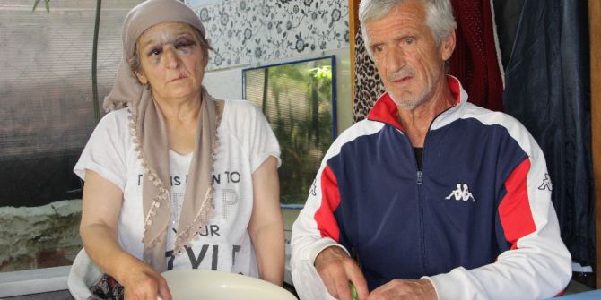 Annesini Bu Hale Getirdi