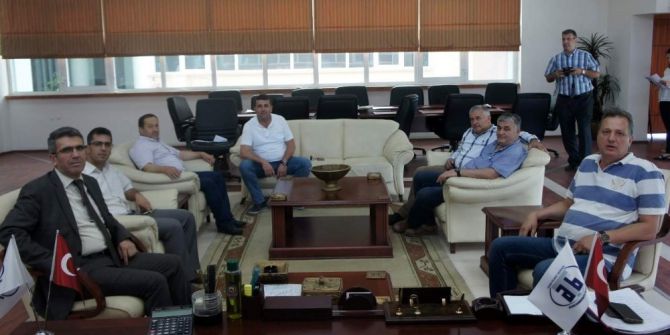 Aydın Vergi Dairesinden Aydın Ticaret Borsasına Yapılandırma Ziyareti