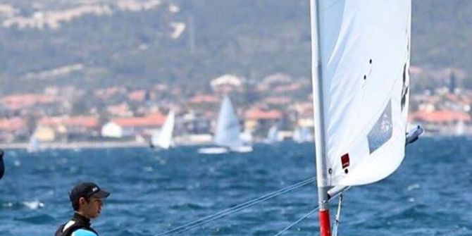 Yelkenci Berk’in Hedefi Olimpiyatlar