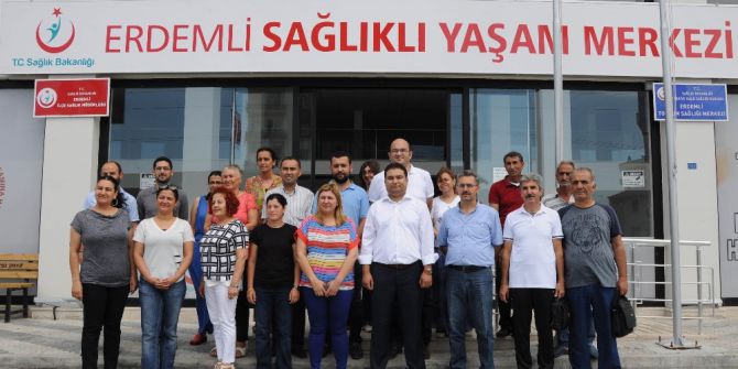 Erdemli Sağlıklı Yaşam Merkezi Açıldı