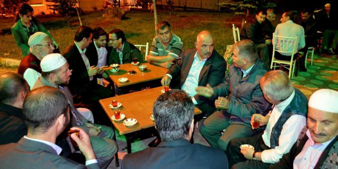 Ilıcalı, Sahurda Da Hemşehrileriyle Beraber