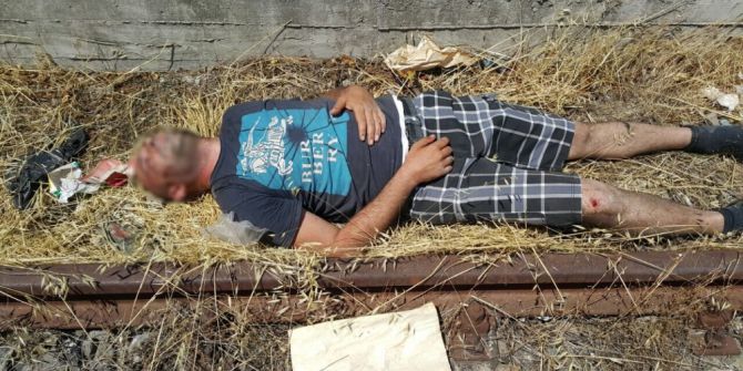 Bonzai İçen Genç Tren Raylarına Düştü