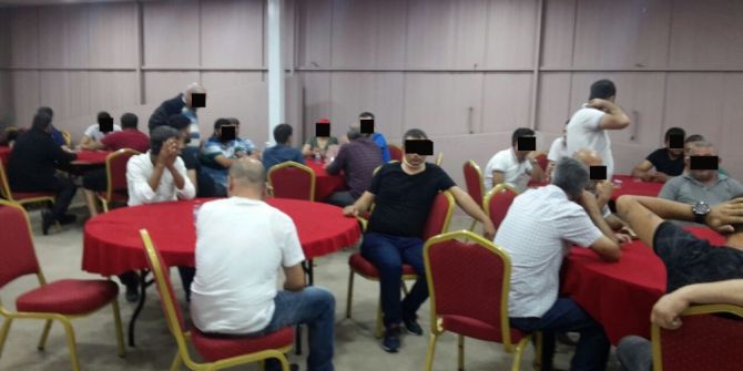 Tarsus’ta Tombala Operasyonu