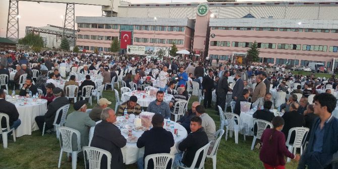 Kayseri Şeker’in Boğazlıyan’da Kurulan Şeker Sofrası’na 2 Bin Kişi Katıldı