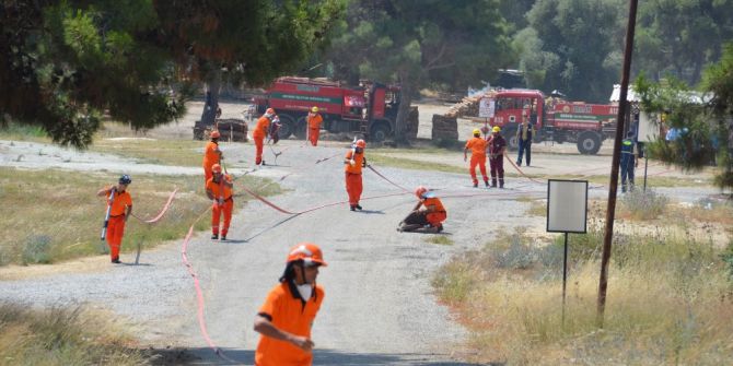 Orman İşçileri Yangın Sezonuna Hazır