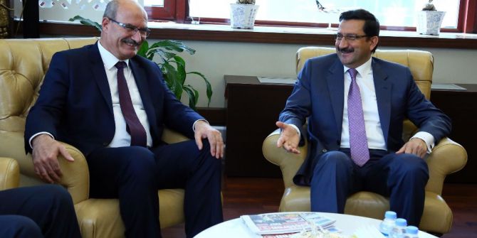 Ato Başkanı Baran, Başkan Ak’ı Ziyaret Etti