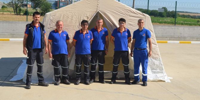 Çadır Kurma Tatbikatı