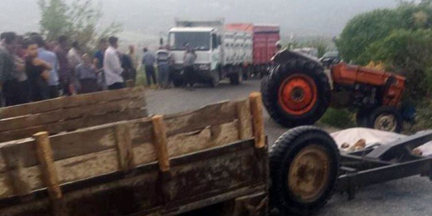 Mersin’de Traktör Kazası: 1 Ölü