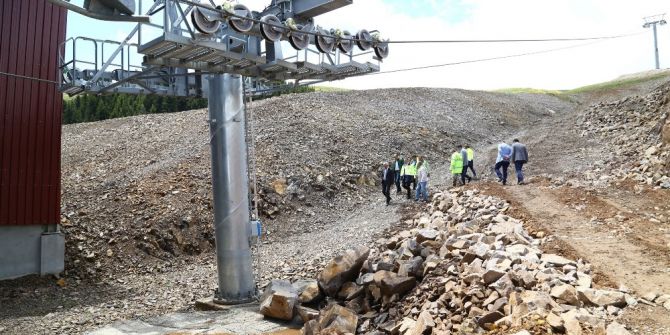Denizde Havalimanına En Yakın Kayak Merkezi Açılıyor