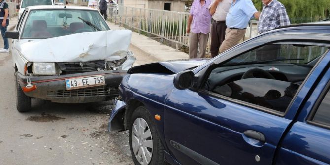 Hisarcık’ta Trafik Kazası: 1 Yaralı