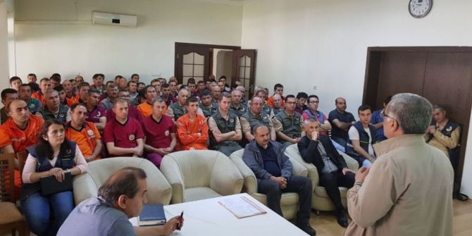 Yangınla Mücadele Ekiplerine ‘İşbaşı Ve Bilgi Yenileme’ Eğitimi