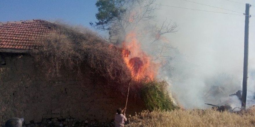 Sorgun’da Ev Yangını