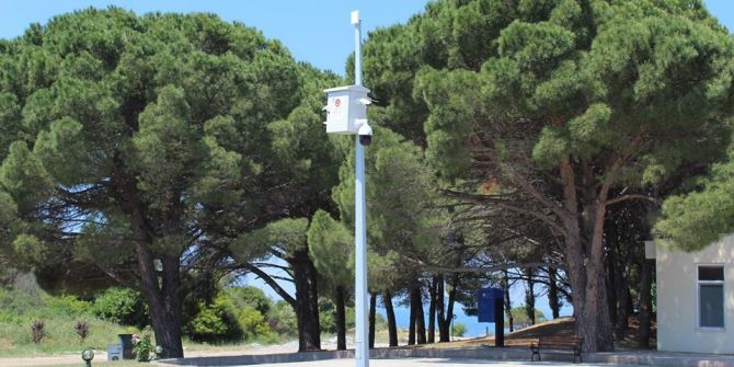 Çanakkale Şehitliğine Güvenlik Kamerası Sistemi
