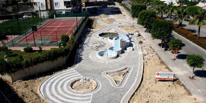 Avsallar Mahallesi’nde Park Yapım Çalışmaları Sürüyor