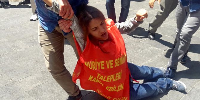 Gülmen Ve Özakça Eylemine Polisten Müdahale