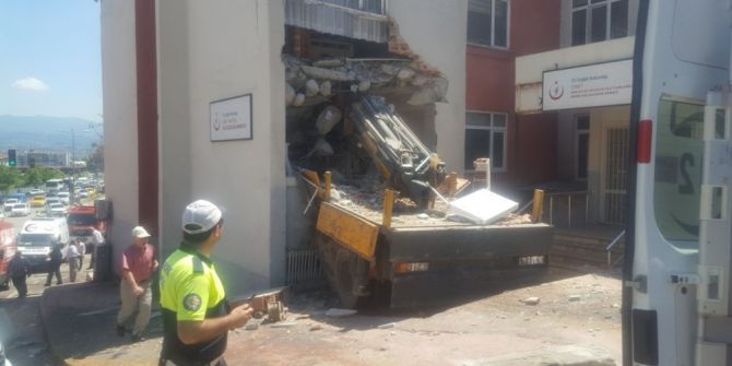 Vinç Sağlık Ocağına Girdi