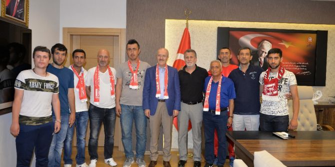 Balkes Taraftarlarından Başkan Kafaoğlu’na Teşekkür Ziyareti